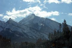 05 Mount Sparrowhawk From Highway 742 Smith-Dorrien Spray Trail In Kananaskis In Winter